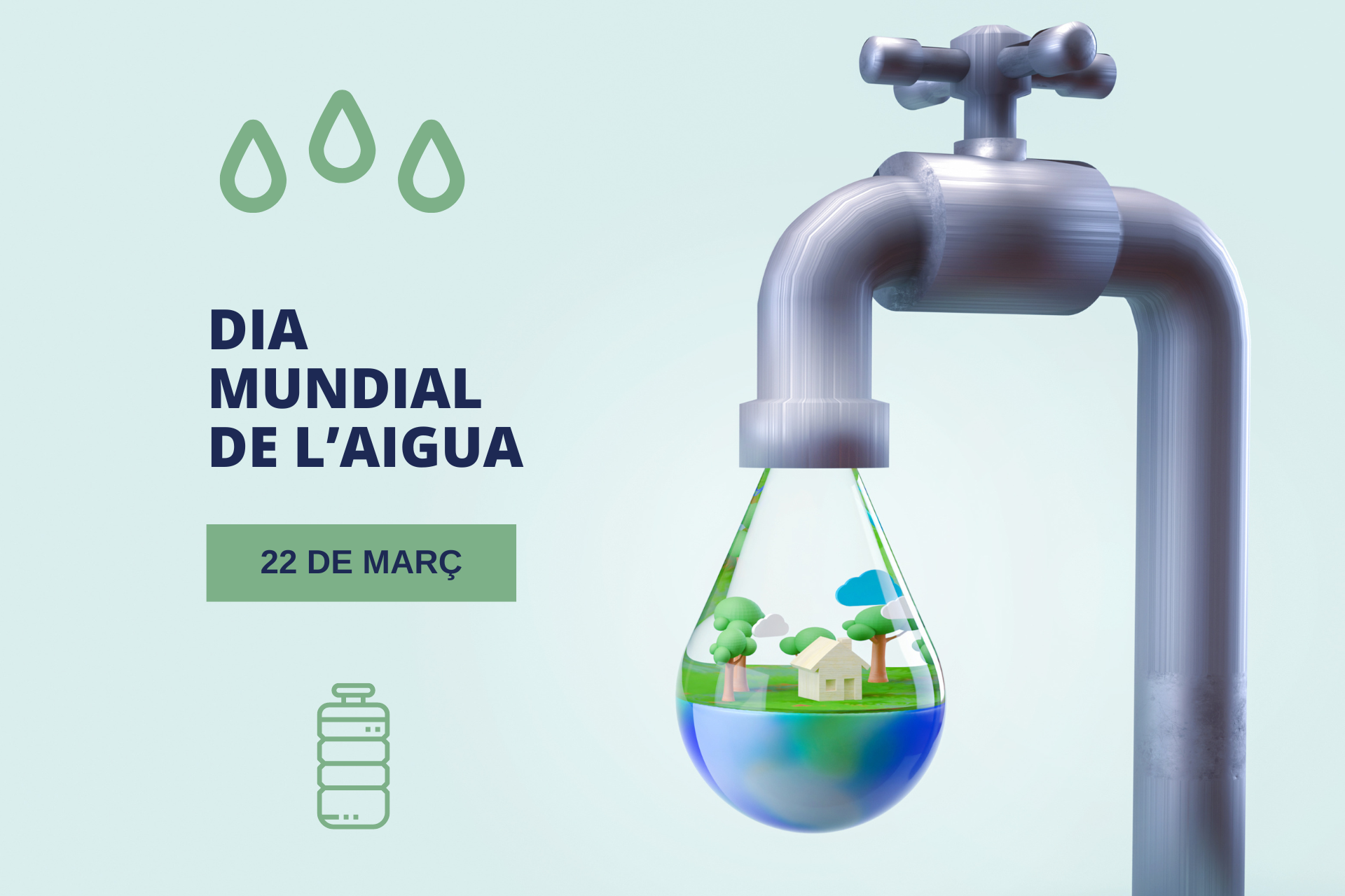 Dia Mundial de l&rsquo;Aigua- Idees per a l&rsquo;aula